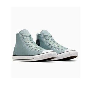 NEW Converse Chuck Taylor All Star Polyester & Suede Sneakers Women's 7.5 Teal